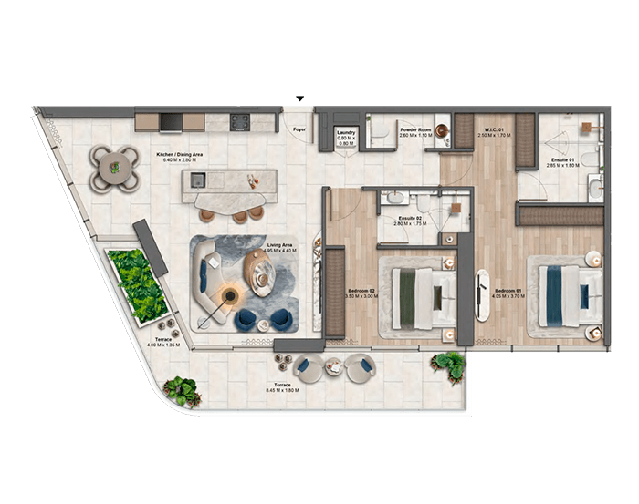 Soulever by Beyond, Дубай | Премиальные апартаменты в Dubai Maritime City